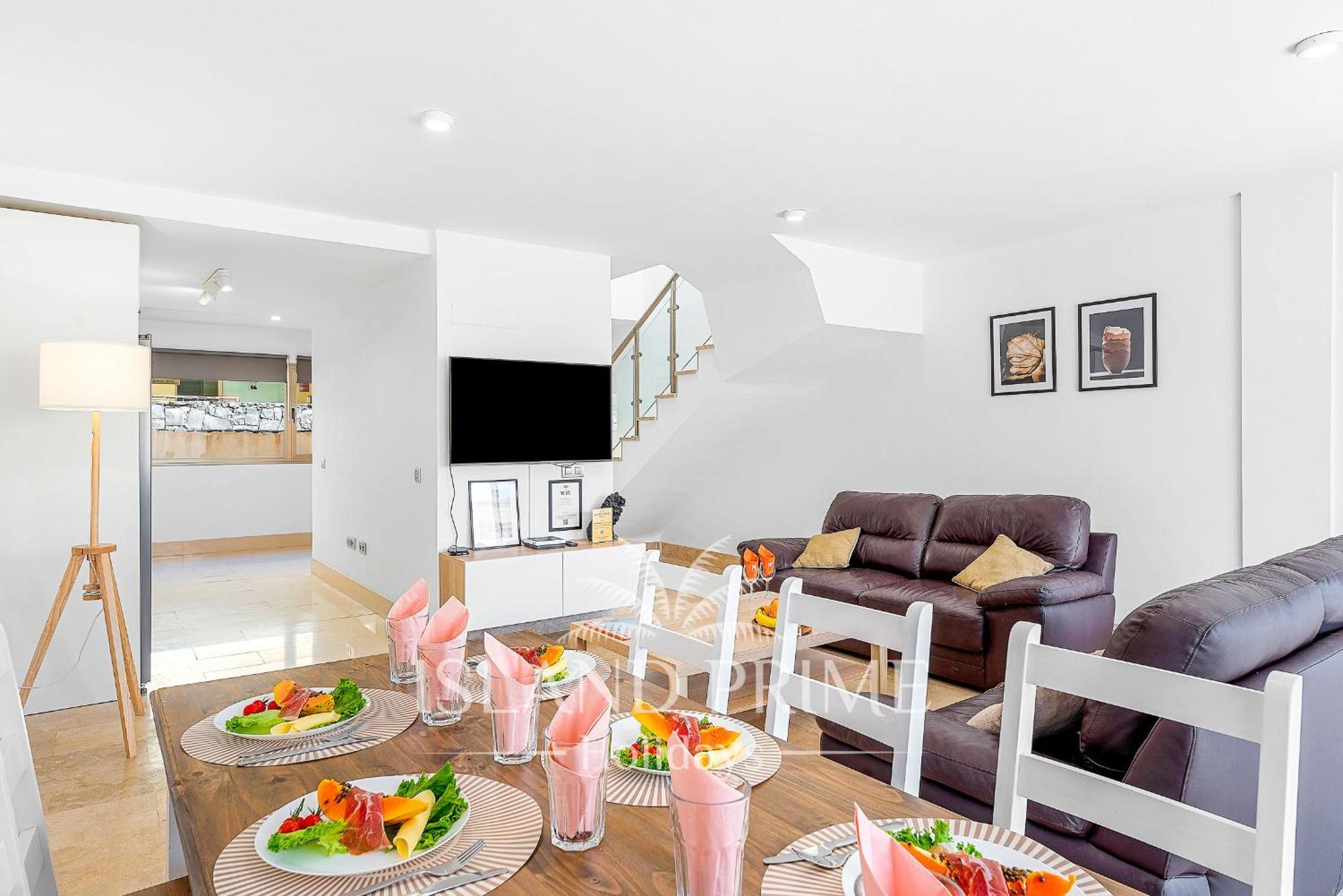산미겔데아보나 Modern Townhouse In Seaside Complex In Amarilla Golf Sbv48 빌라 외부 사진