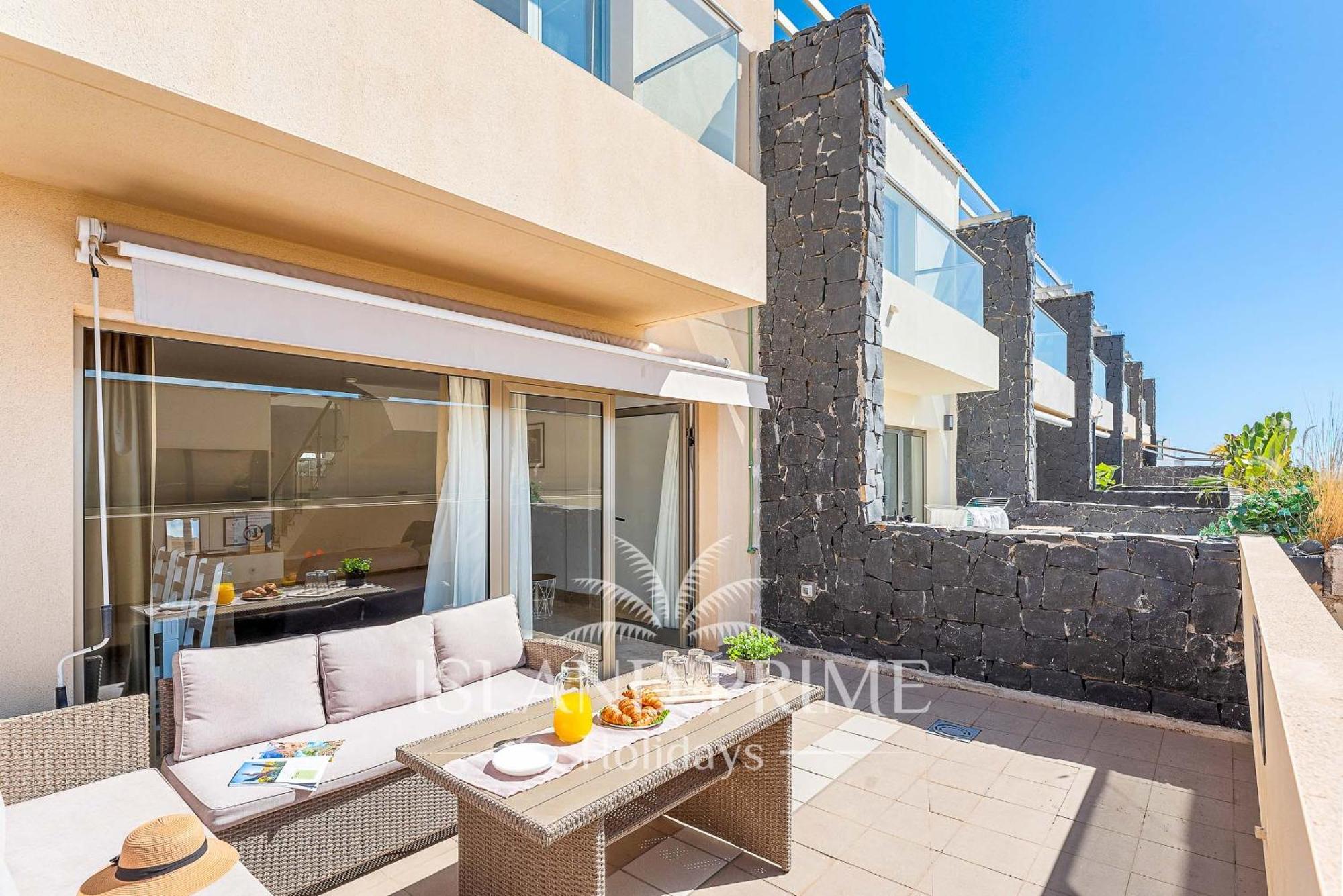 산미겔데아보나 Modern Townhouse In Seaside Complex In Amarilla Golf Sbv48 빌라 외부 사진